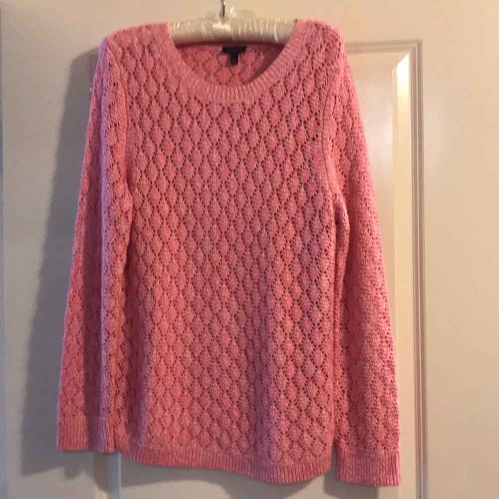 NWOT MP pink sweater